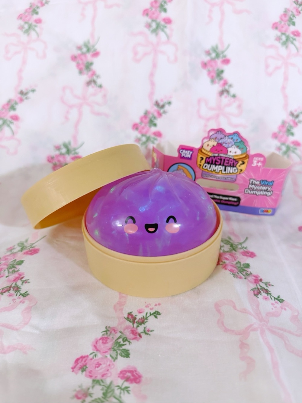 Viral RMS Mystery Dumpling Super Rare Purple Holographic Dumpling AUTHENTIC